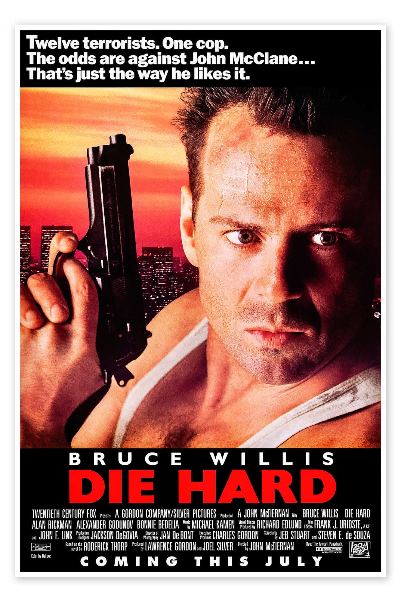 Die Hard movie poster