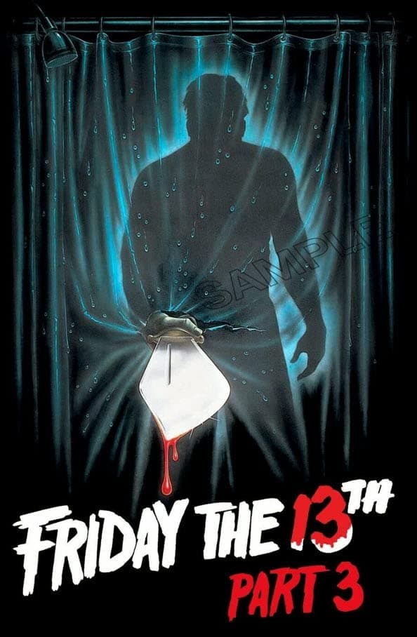 Friday the 13th Part III movie poster