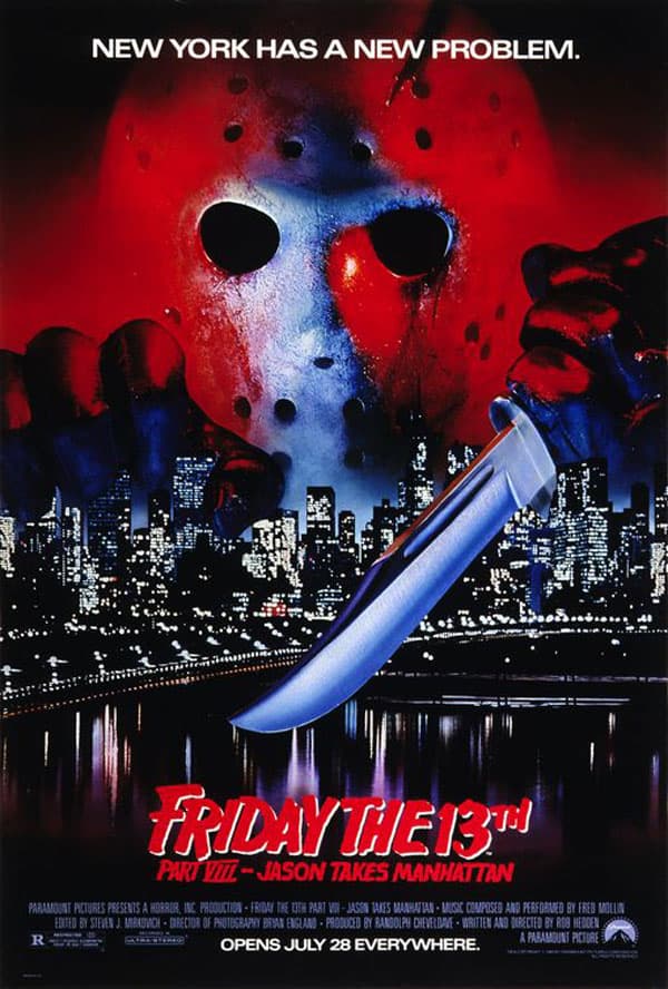 Friday the 13th Part VIII: Jason Takes Manhattan movie poster
