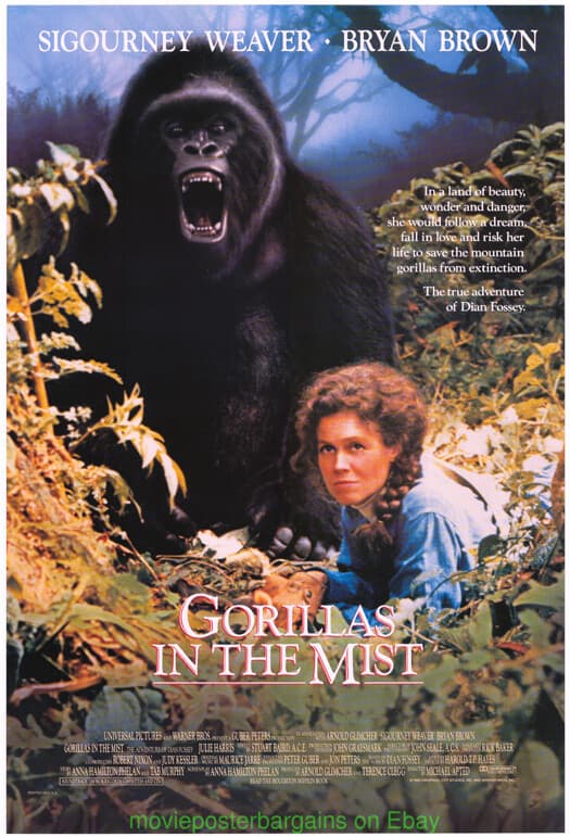 Gorillas in the Mist movie poster