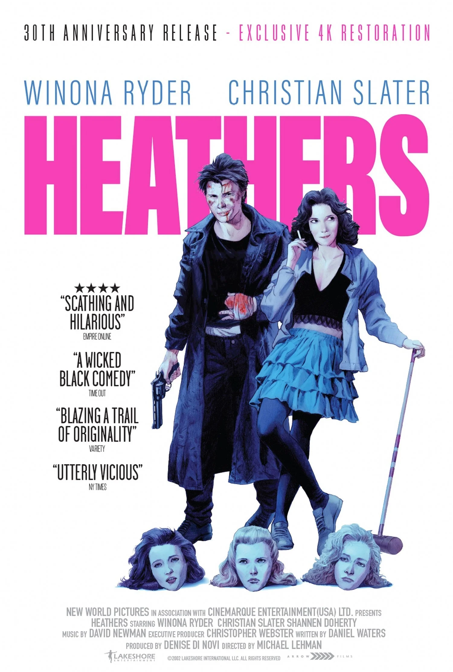Heathers movie poster