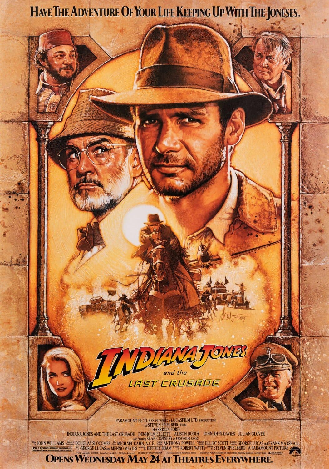 Indiana Jones and the Last Crusade movie poster