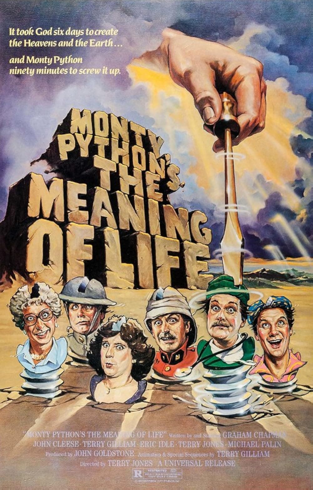 Monty Python's The Meaning of Life movie poster