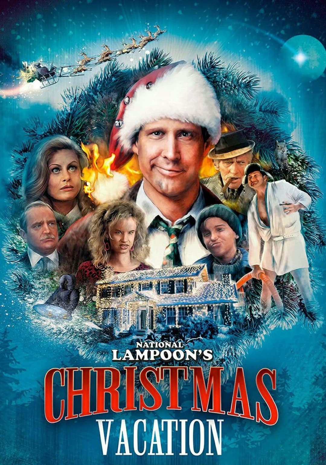 National Lampoon's Christmas Vacation movie poster