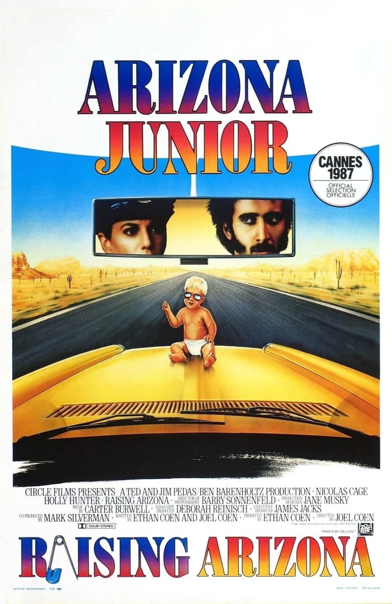Raising Arizona movie poster