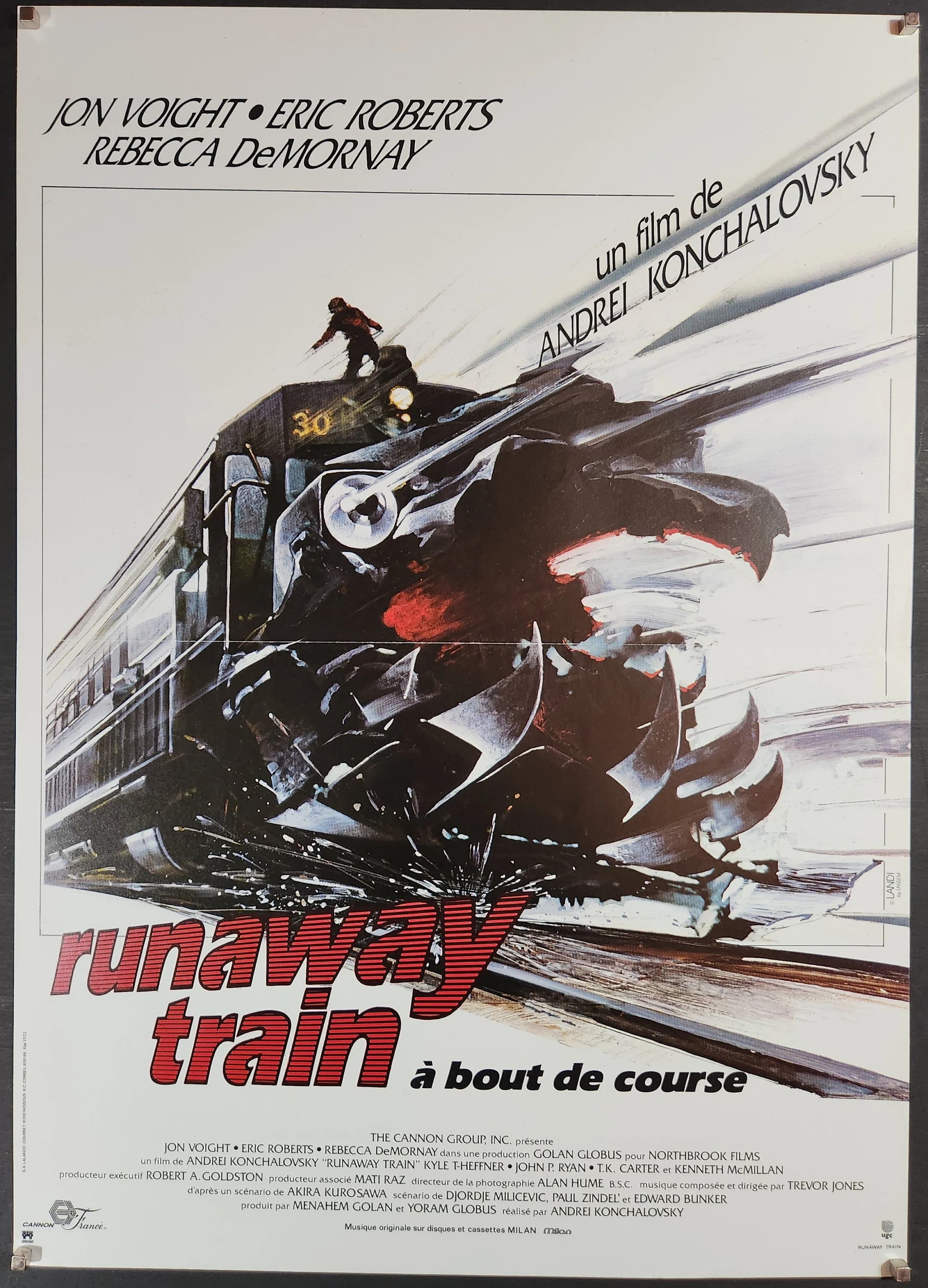Runaway Train movie poster