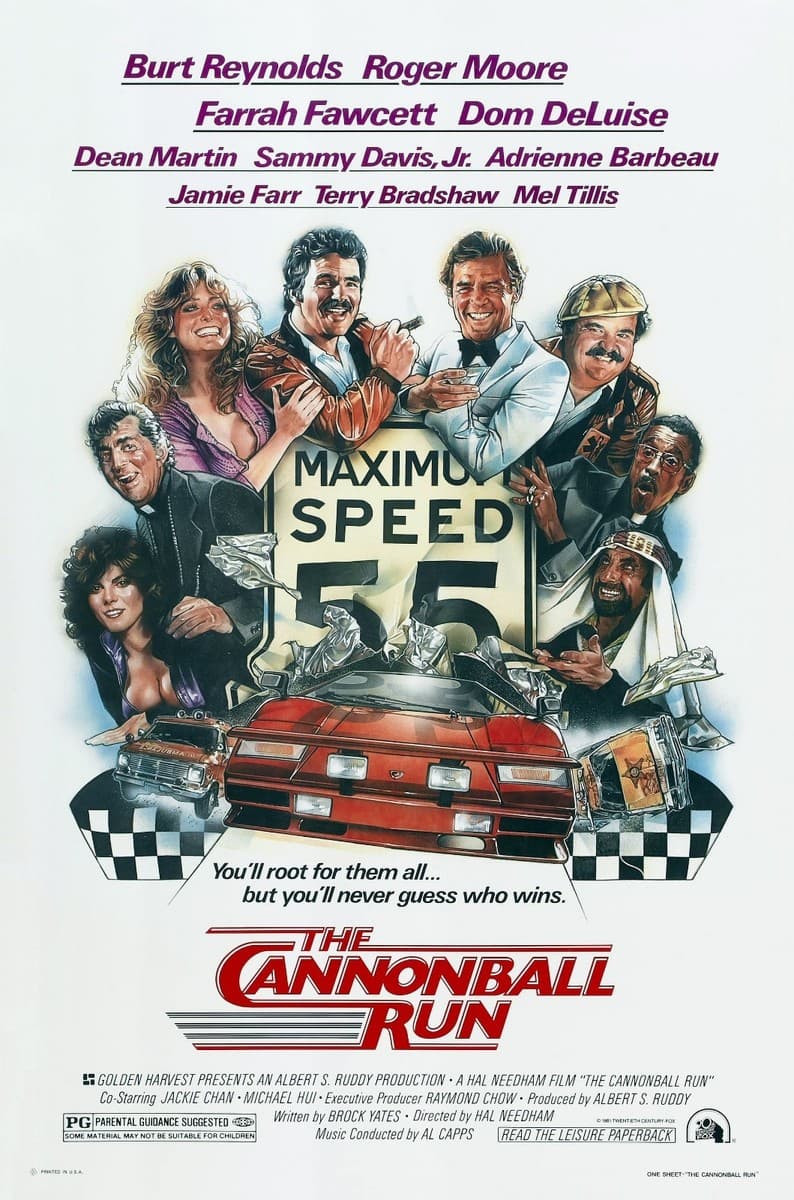 The Cannonball Run movie poster