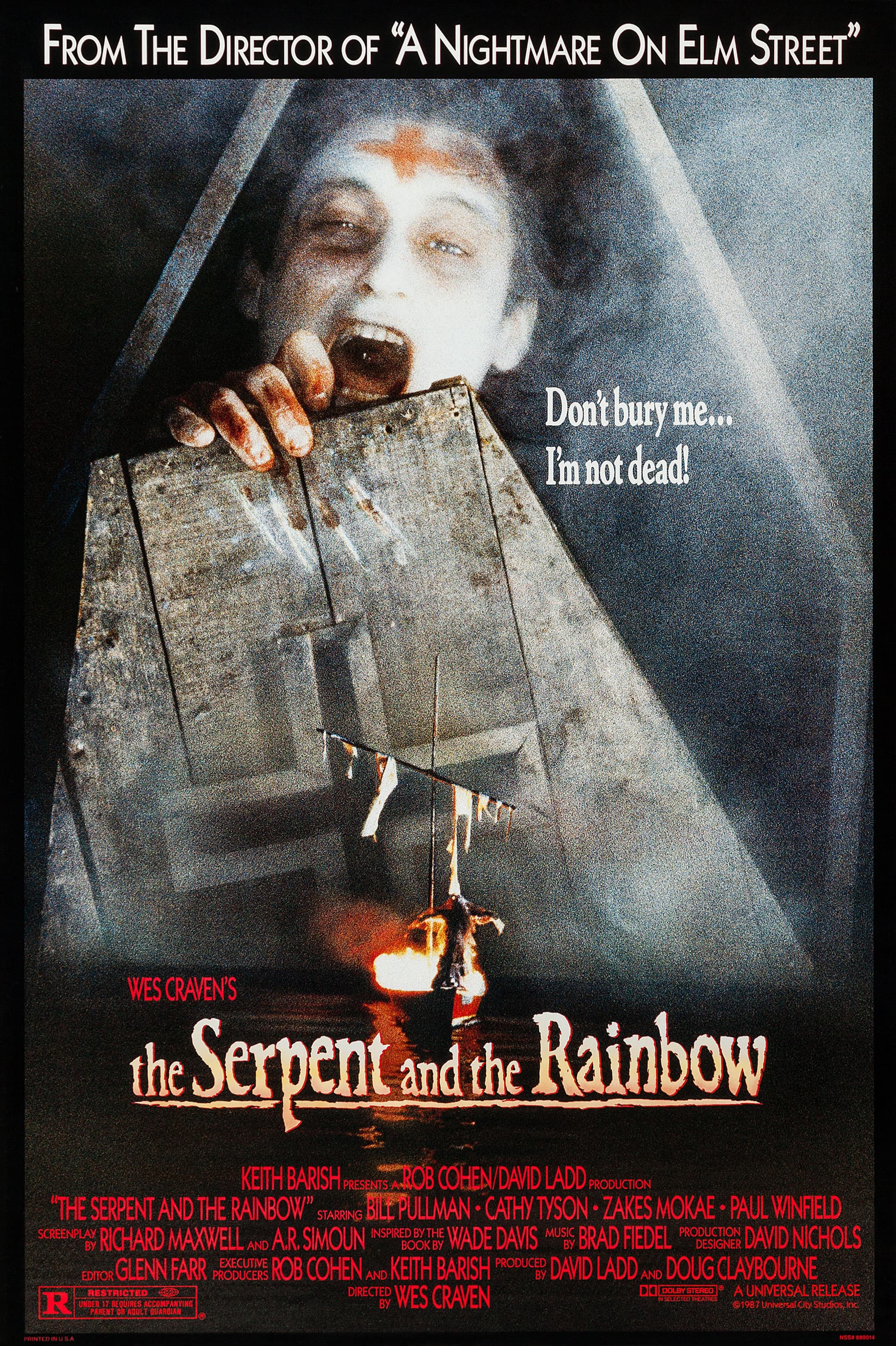 The Serpent and the Rainbow movie poster