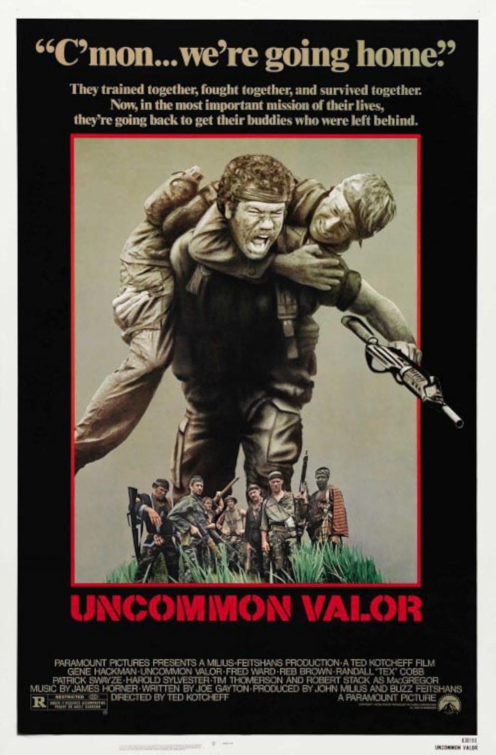 Uncommon Valor movie poster
